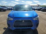 2015 Mitsubishi Outlander Sport Es Синий vin: 4A4AR3AWXFE052495