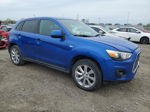 2015 Mitsubishi Outlander Sport Es Blue vin: 4A4AR3AWXFE052495