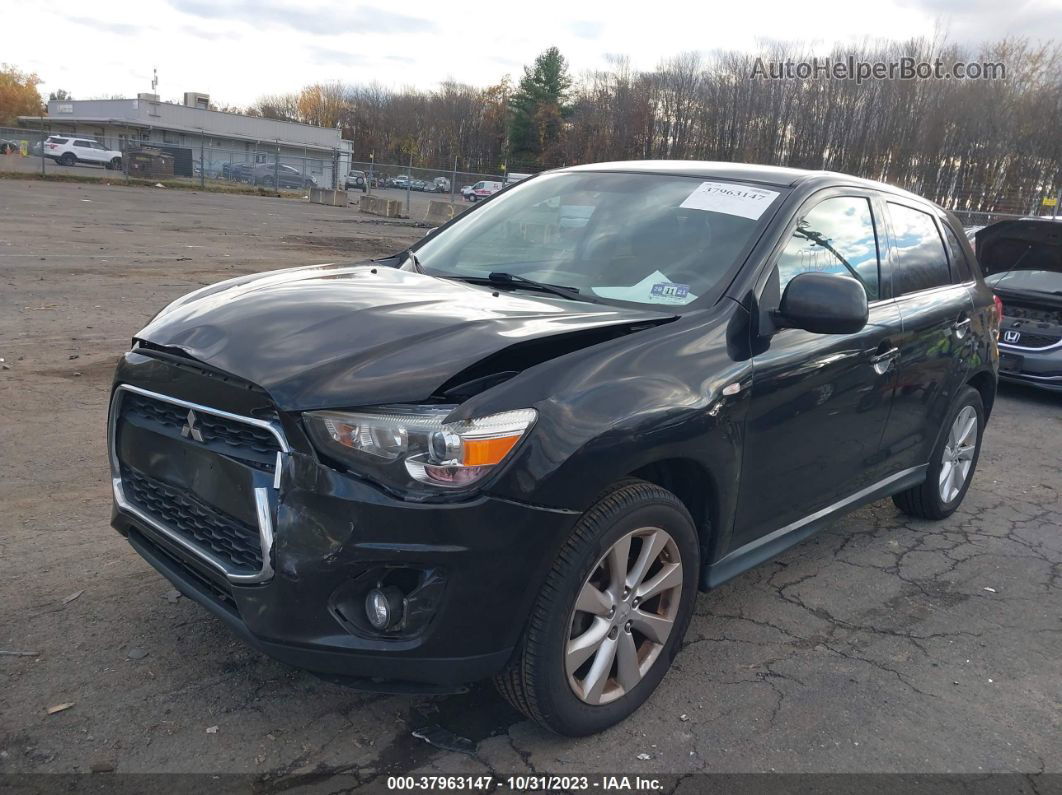 2013 Mitsubishi Outlander Sport Se Черный vin: 4A4AR4AU0DE008538