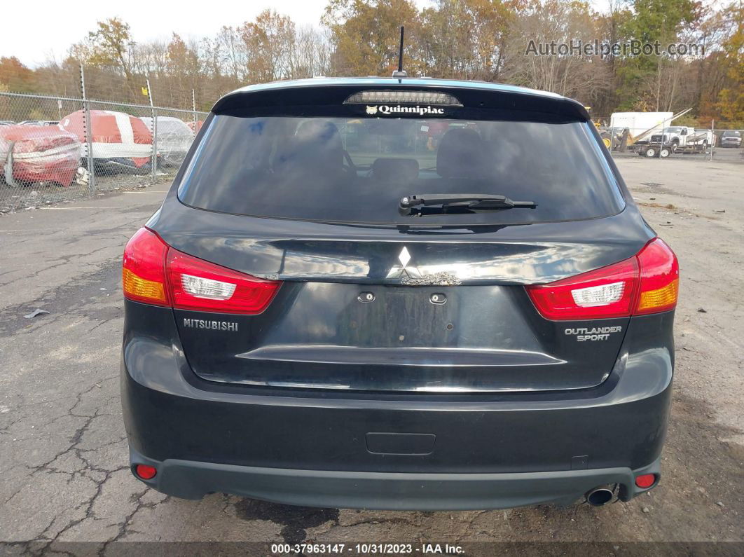 2013 Mitsubishi Outlander Sport Se Black vin: 4A4AR4AU0DE008538