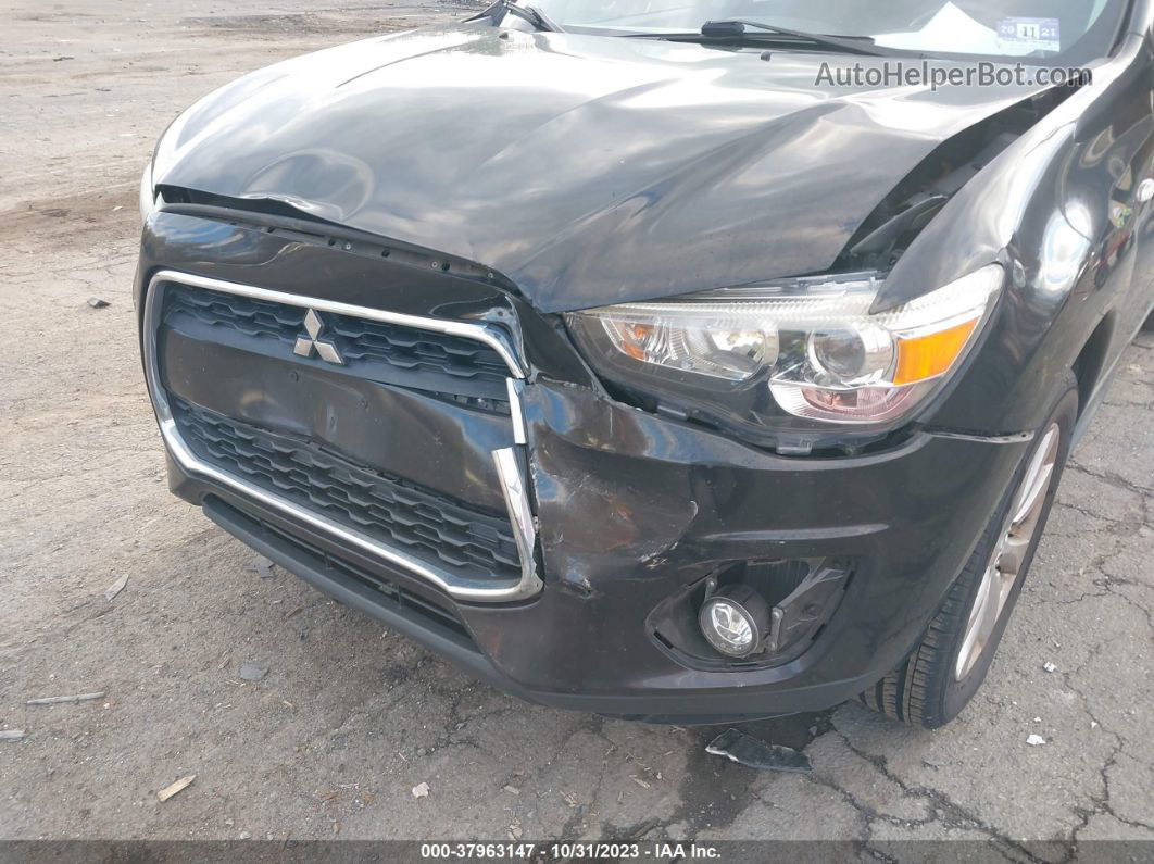 2013 Mitsubishi Outlander Sport Se Black vin: 4A4AR4AU0DE008538