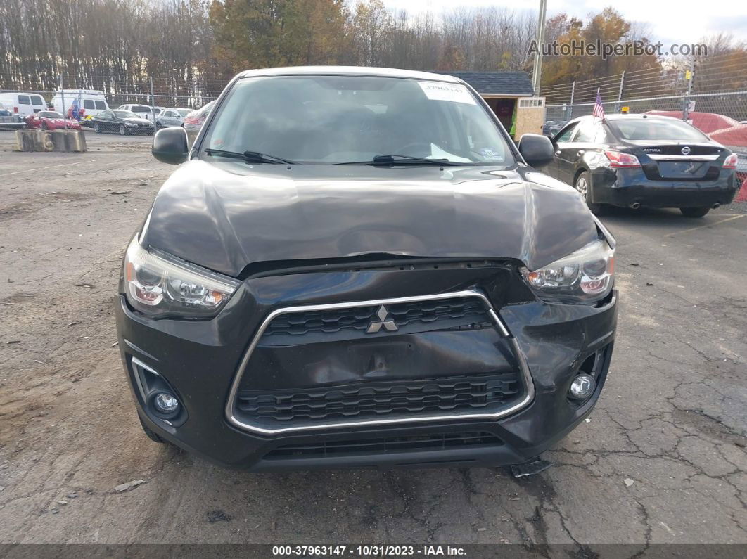 2013 Mitsubishi Outlander Sport Se Black vin: 4A4AR4AU0DE008538