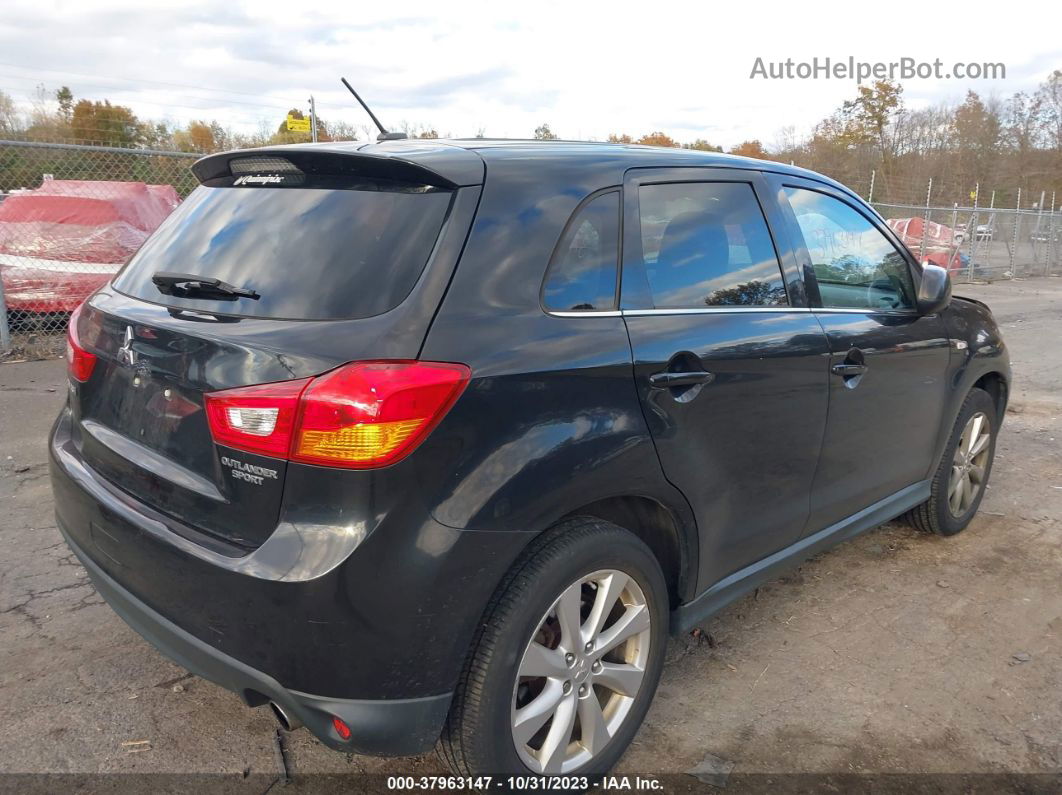 2013 Mitsubishi Outlander Sport Se Черный vin: 4A4AR4AU0DE008538