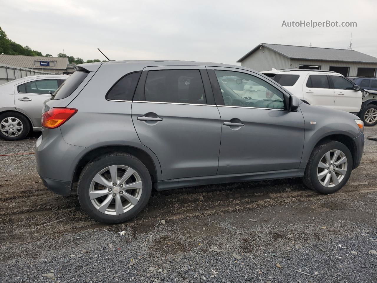 2013 Mitsubishi Outlander Sport Se Gray vin: 4A4AR4AU0DE010533