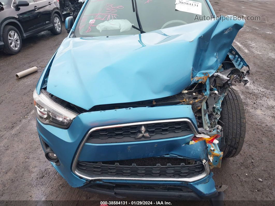 2013 Mitsubishi Outlander Sport Se Teal vin: 4A4AR4AU0DE015294