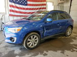 2015 Mitsubishi Outlander Sport Se Blue vin: 4A4AR4AU0FE017355