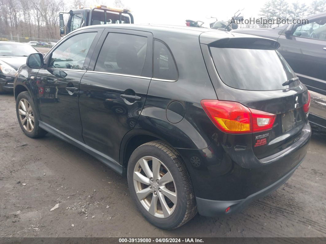 2013 Mitsubishi Outlander Sport Se Black vin: 4A4AR4AU1DE003297