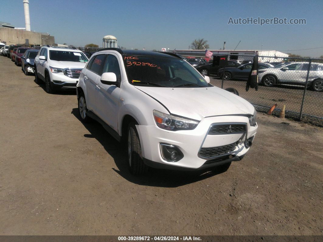 2013 Mitsubishi Outlander Sport Se Белый vin: 4A4AR4AU1DE015174