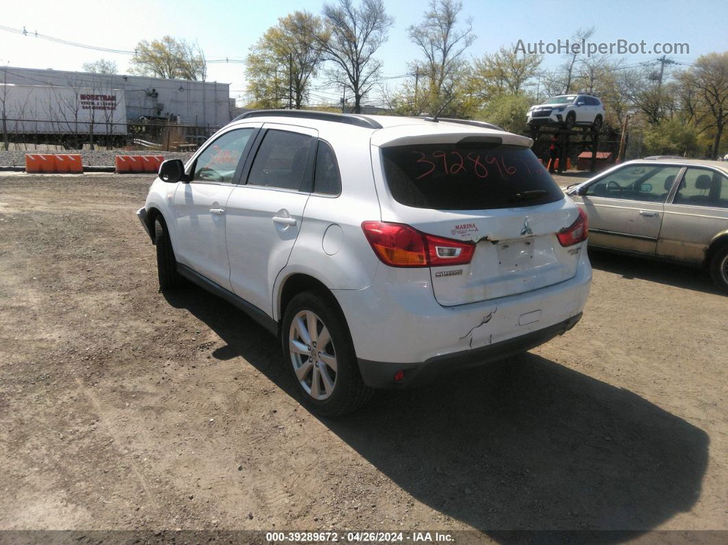 2013 Mitsubishi Outlander Sport Se Белый vin: 4A4AR4AU1DE015174