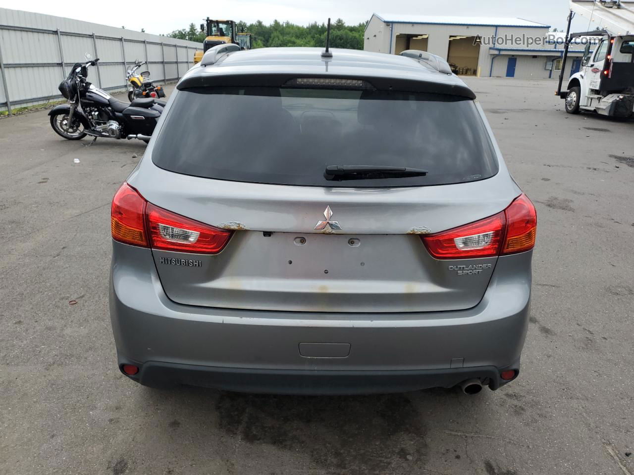 2013 Mitsubishi Outlander Sport Se Серый vin: 4A4AR4AU1DE019113