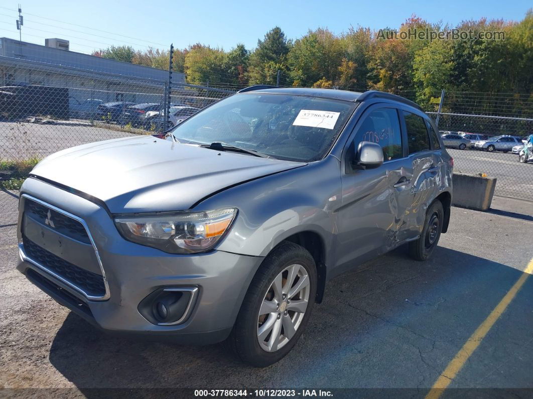 2013 Mitsubishi Outlander Sport Se Gray vin: 4A4AR4AU1DE024635