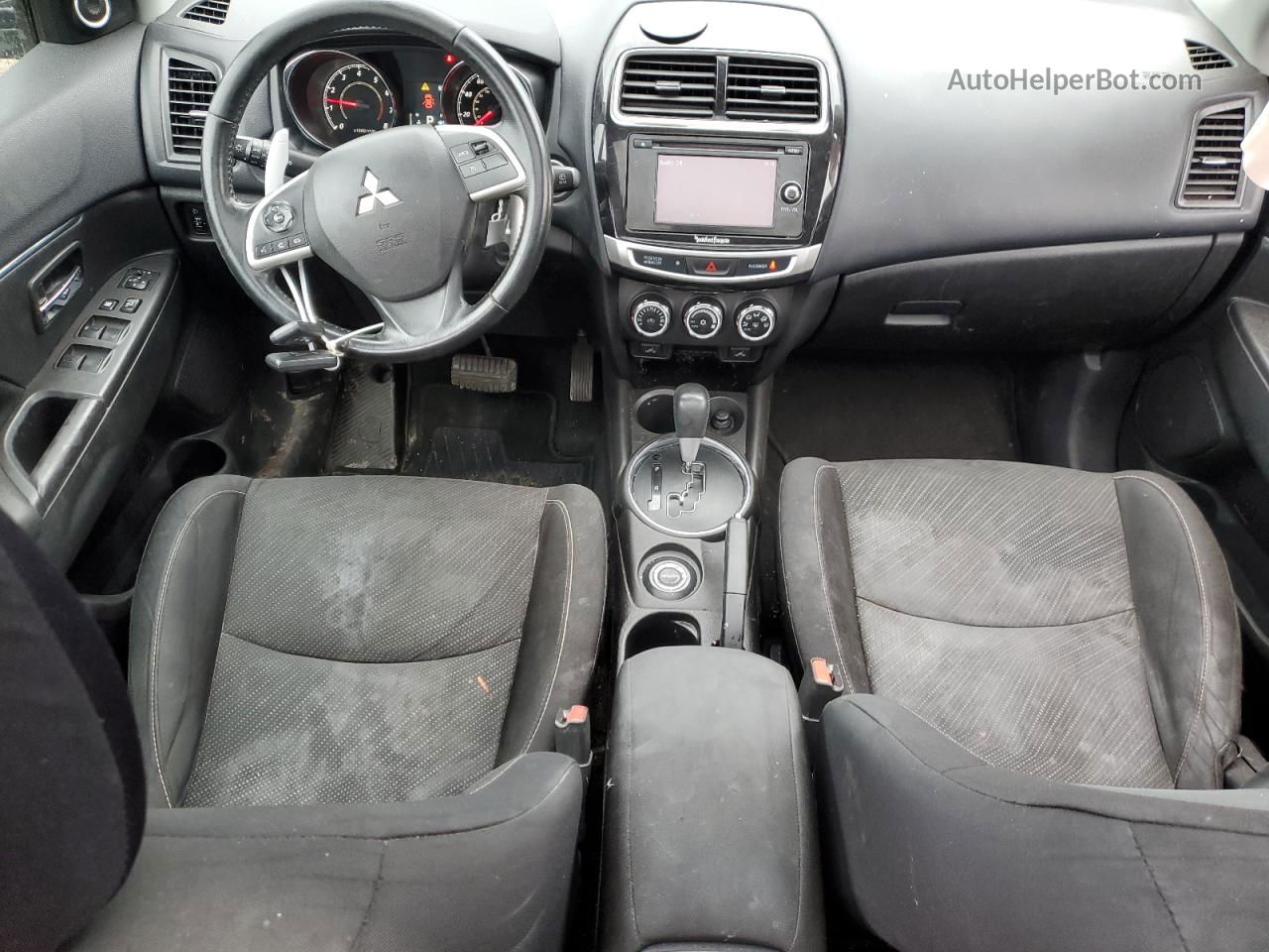 2015 Mitsubishi Outlander Sport Se Черный vin: 4A4AR4AU1FE002007