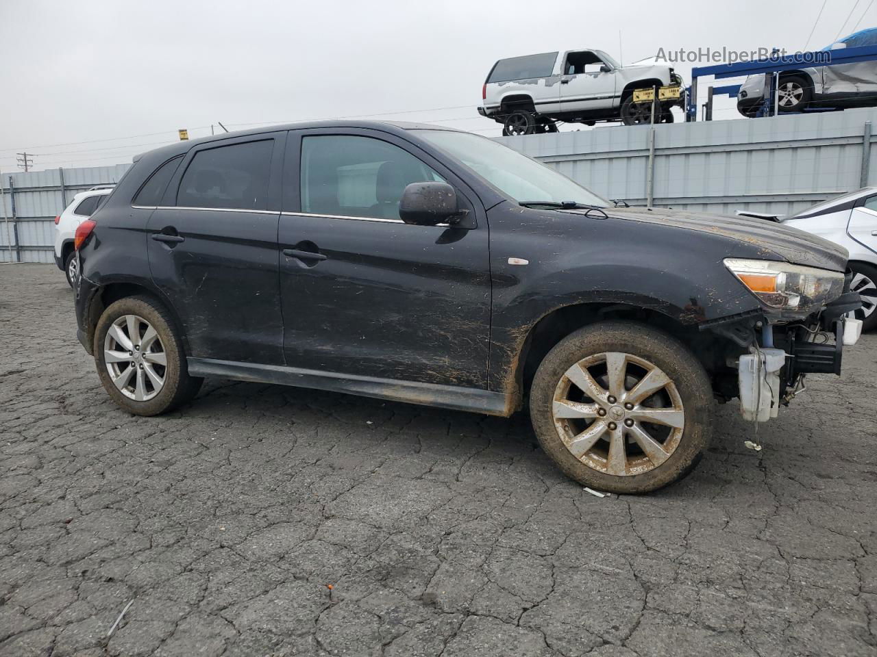 2015 Mitsubishi Outlander Sport Se Black vin: 4A4AR4AU1FE009894