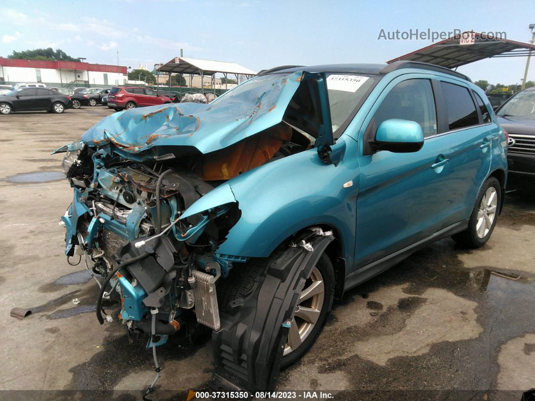 2013 Mitsubishi Outlander Sport Se Синий vin: 4A4AR4AU2DE012039