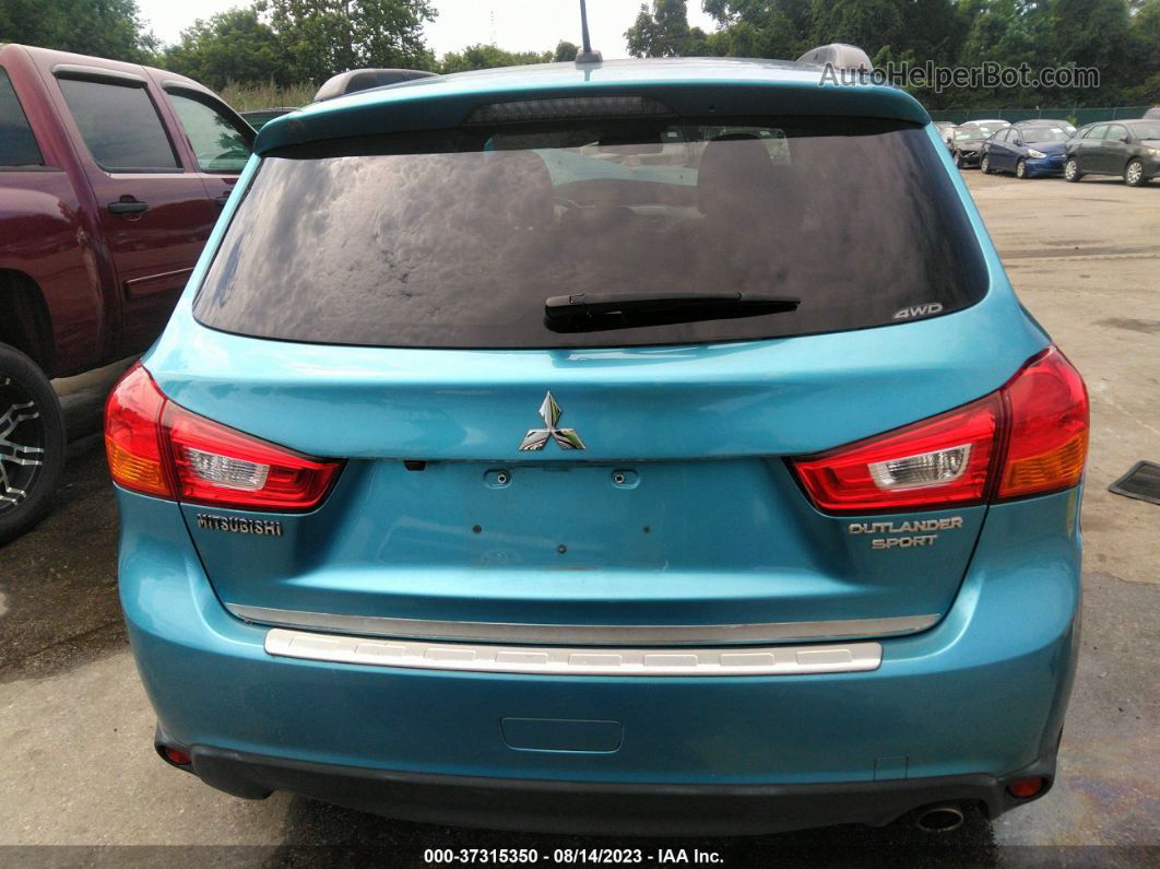 2013 Mitsubishi Outlander Sport Se Синий vin: 4A4AR4AU2DE012039