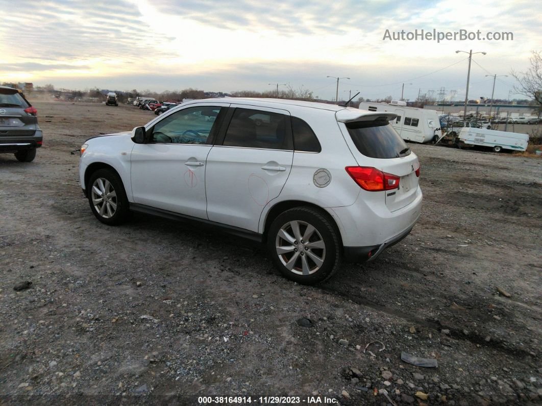 2013 Mitsubishi Outlander Sport Se White vin: 4A4AR4AU2DE015183