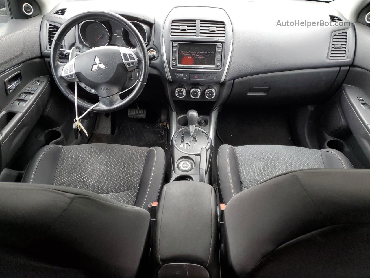 2013 Mitsubishi Outlander Sport Se Серебряный vin: 4A4AR4AU2DE018892