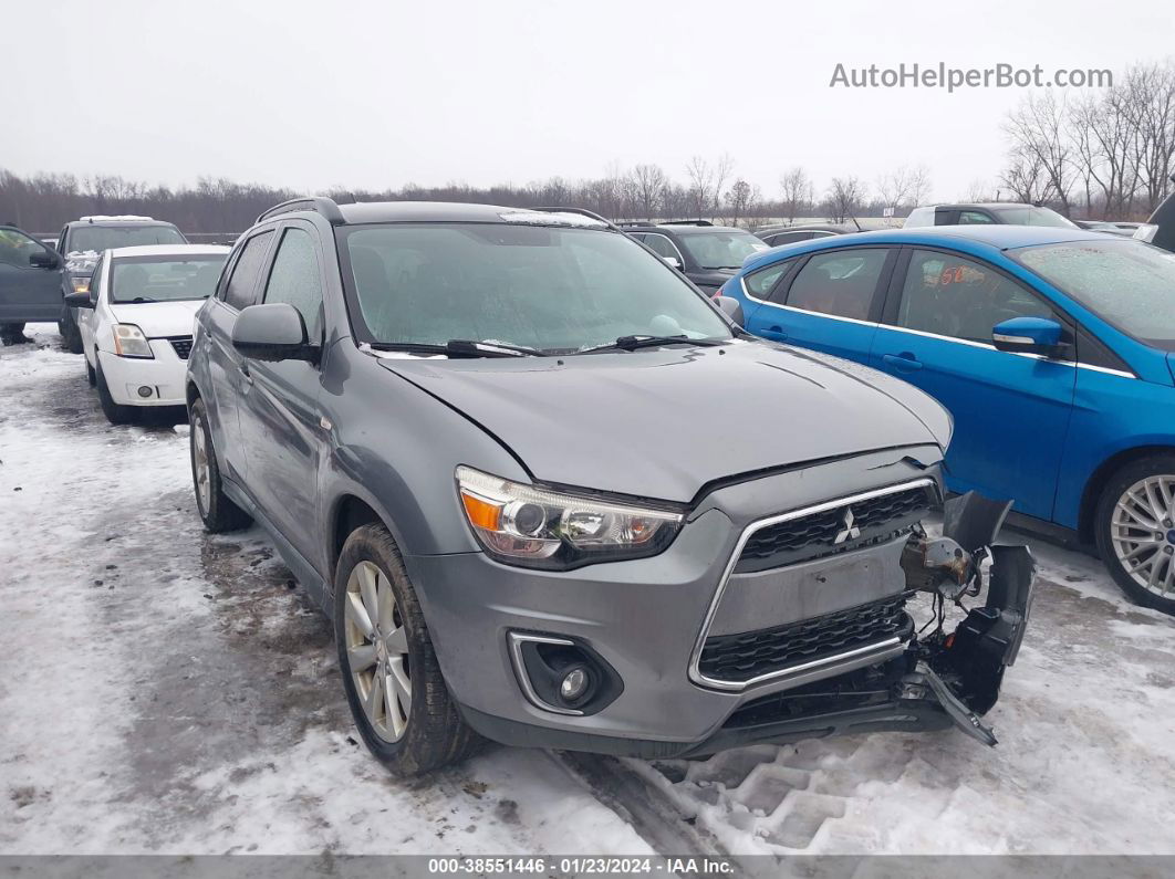 2013 Mitsubishi Outlander Sport Se Gray vin: 4A4AR4AU2DE024577