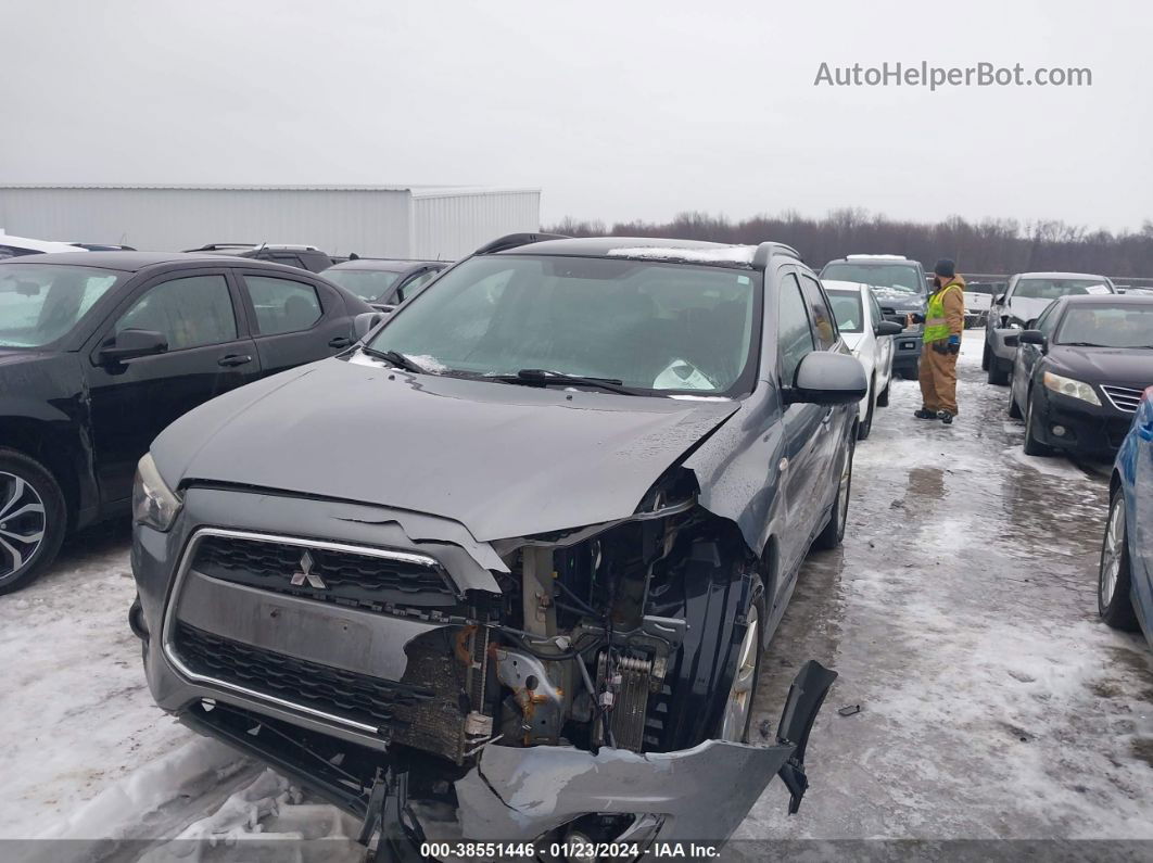 2013 Mitsubishi Outlander Sport Se Gray vin: 4A4AR4AU2DE024577