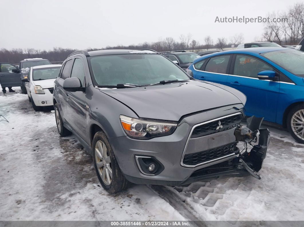 2013 Mitsubishi Outlander Sport Se Gray vin: 4A4AR4AU2DE024577