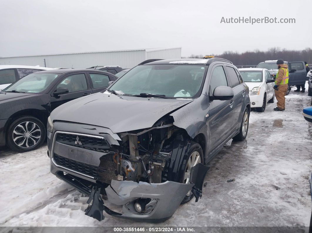 2013 Mitsubishi Outlander Sport Se Gray vin: 4A4AR4AU2DE024577