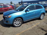 2014 Mitsubishi Outlander Sport Se Turquoise vin: 4A4AR4AU2EE023432