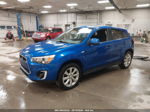 2015 Mitsubishi Outlander Sport Se Blue vin: 4A4AR4AU2FE019012