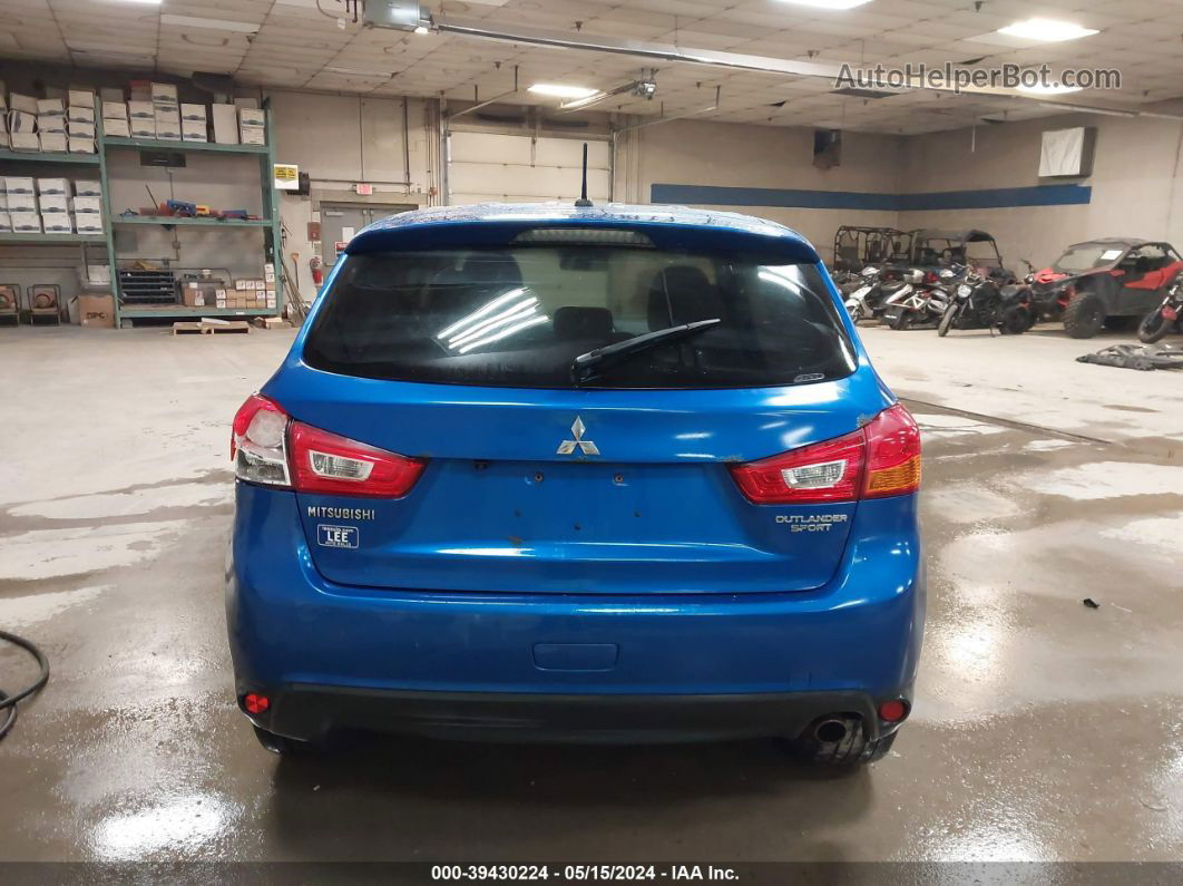 2015 Mitsubishi Outlander Sport Se Blue vin: 4A4AR4AU2FE019012