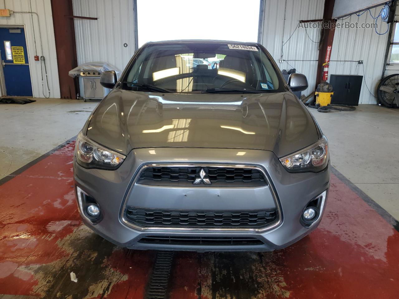 2015 Mitsubishi Outlander Sport Se Gray vin: 4A4AR4AU2FE027059