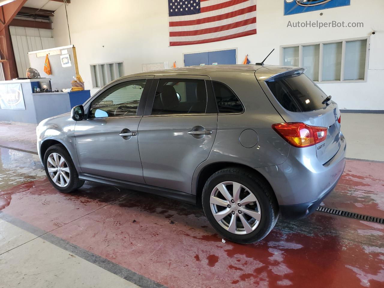 2015 Mitsubishi Outlander Sport Se Gray vin: 4A4AR4AU2FE027059