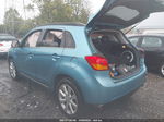 2013 Mitsubishi Outlander Sport Se Light Blue vin: 4A4AR4AU3DE012177