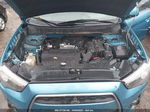 2013 Mitsubishi Outlander Sport Se Light Blue vin: 4A4AR4AU3DE012177