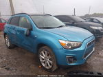 2013 Mitsubishi Outlander Sport Se Light Blue vin: 4A4AR4AU3DE012177