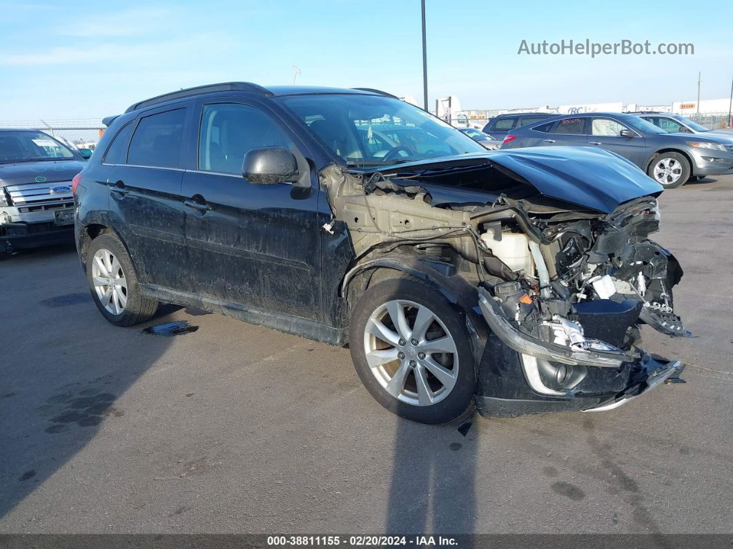 2015 Mitsubishi Outlander Sport Se Black vin: 4A4AR4AU3FE007130