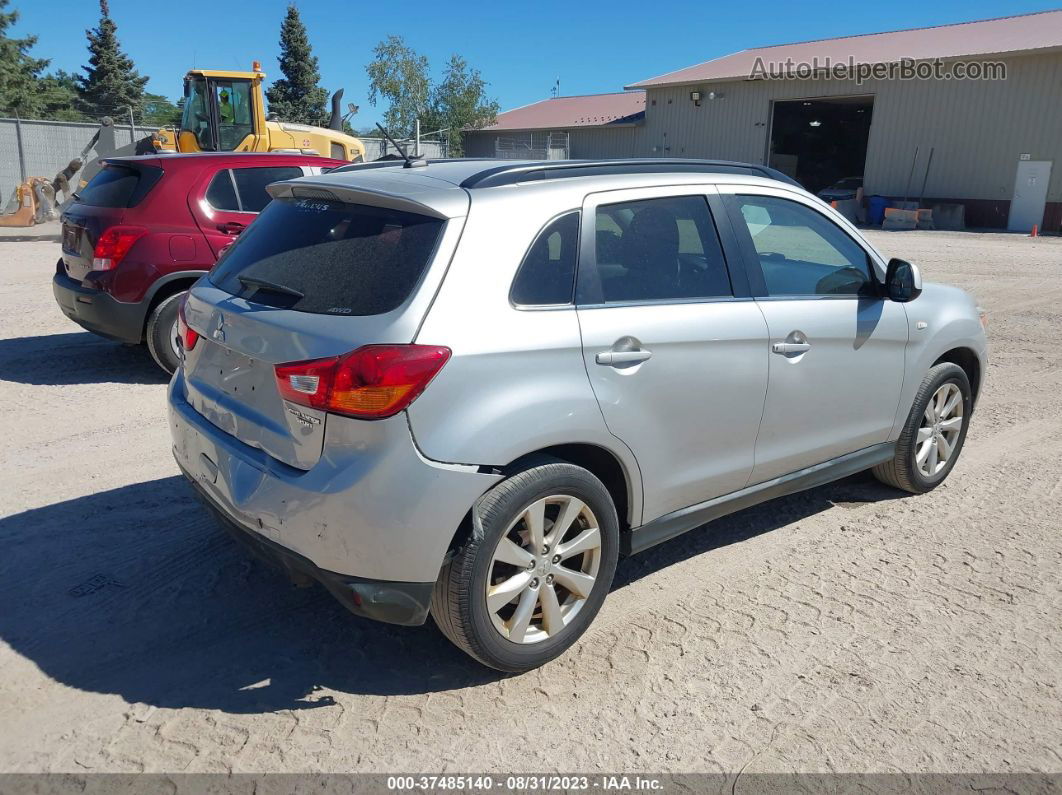 2013 Mitsubishi Outlander Sport Se Серебряный vin: 4A4AR4AU4DE004802