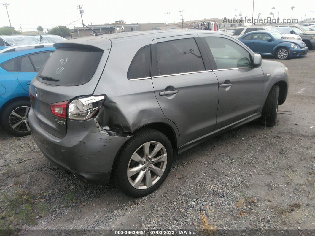 2013 Mitsubishi Outlander Sport Se Серый vin: 4A4AR4AU4DE010941