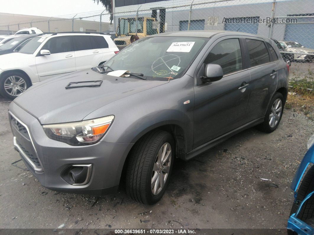 2013 Mitsubishi Outlander Sport Se Серый vin: 4A4AR4AU4DE010941