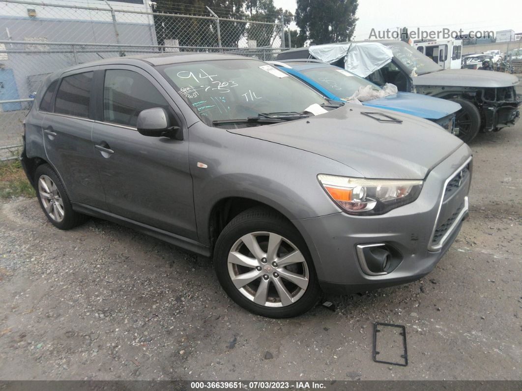 2013 Mitsubishi Outlander Sport Se Gray vin: 4A4AR4AU4DE010941