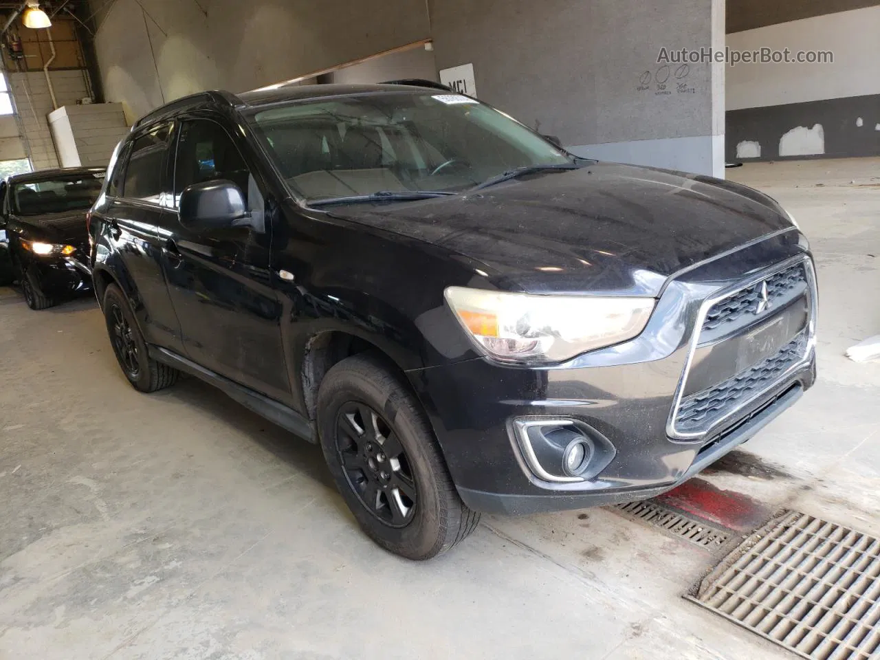 2013 Mitsubishi Outlander Sport Se Black vin: 4A4AR4AU4DE011877