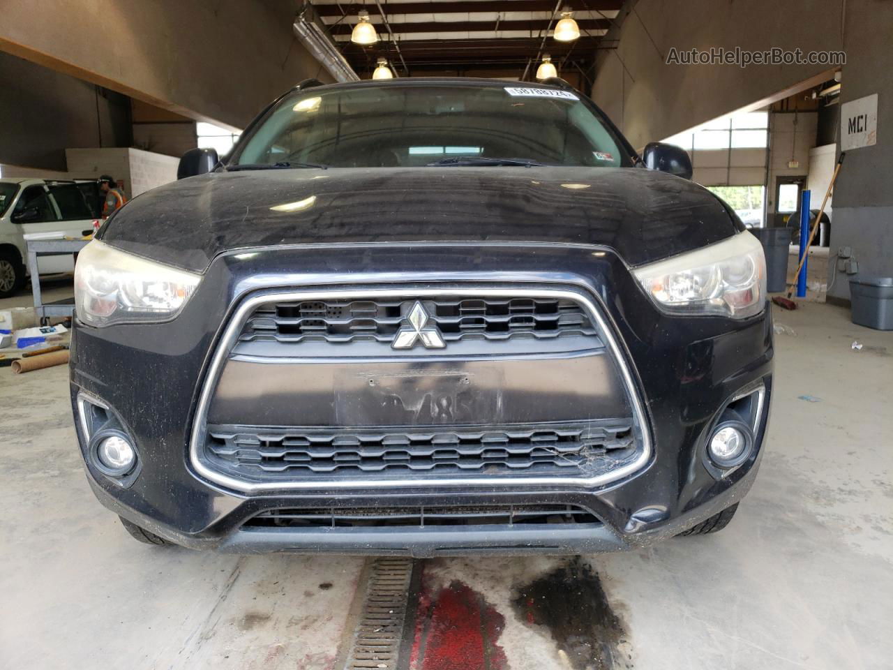 2013 Mitsubishi Outlander Sport Se Black vin: 4A4AR4AU4DE011877