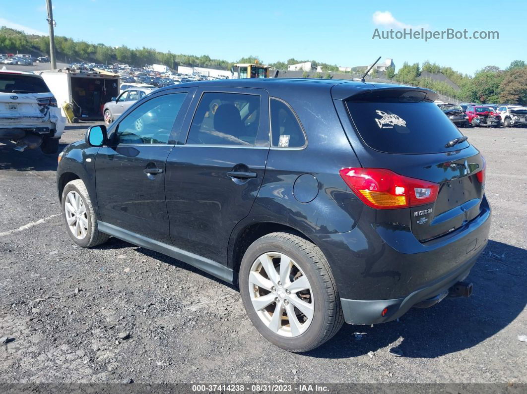 2013 Mitsubishi Outlander Sport Se Черный vin: 4A4AR4AU4DE015718