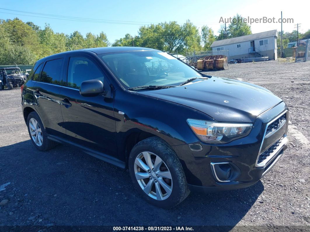 2013 Mitsubishi Outlander Sport Se Black vin: 4A4AR4AU4DE015718