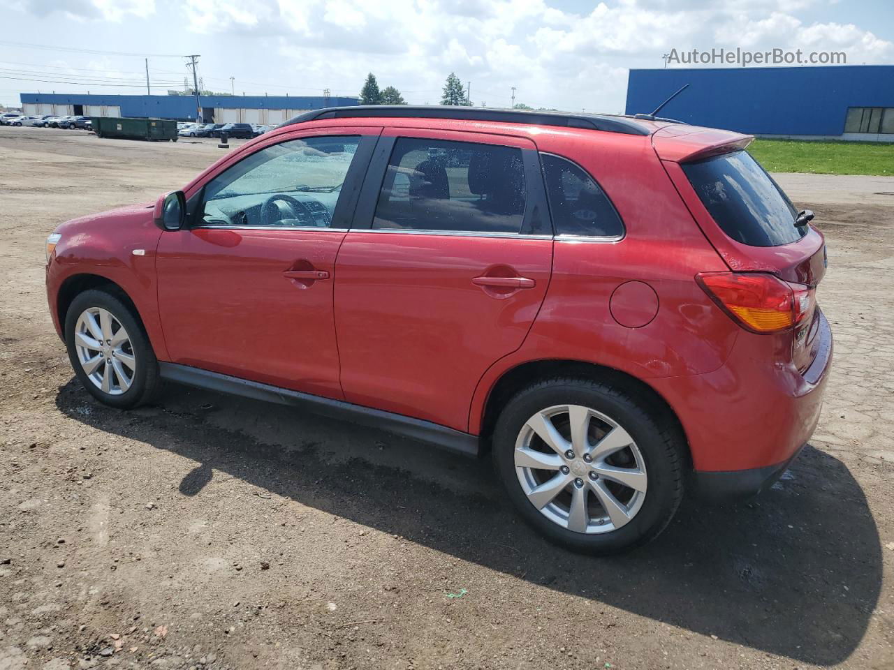 2014 Mitsubishi Outlander Sport Se Red vin: 4A4AR4AU4EE023142