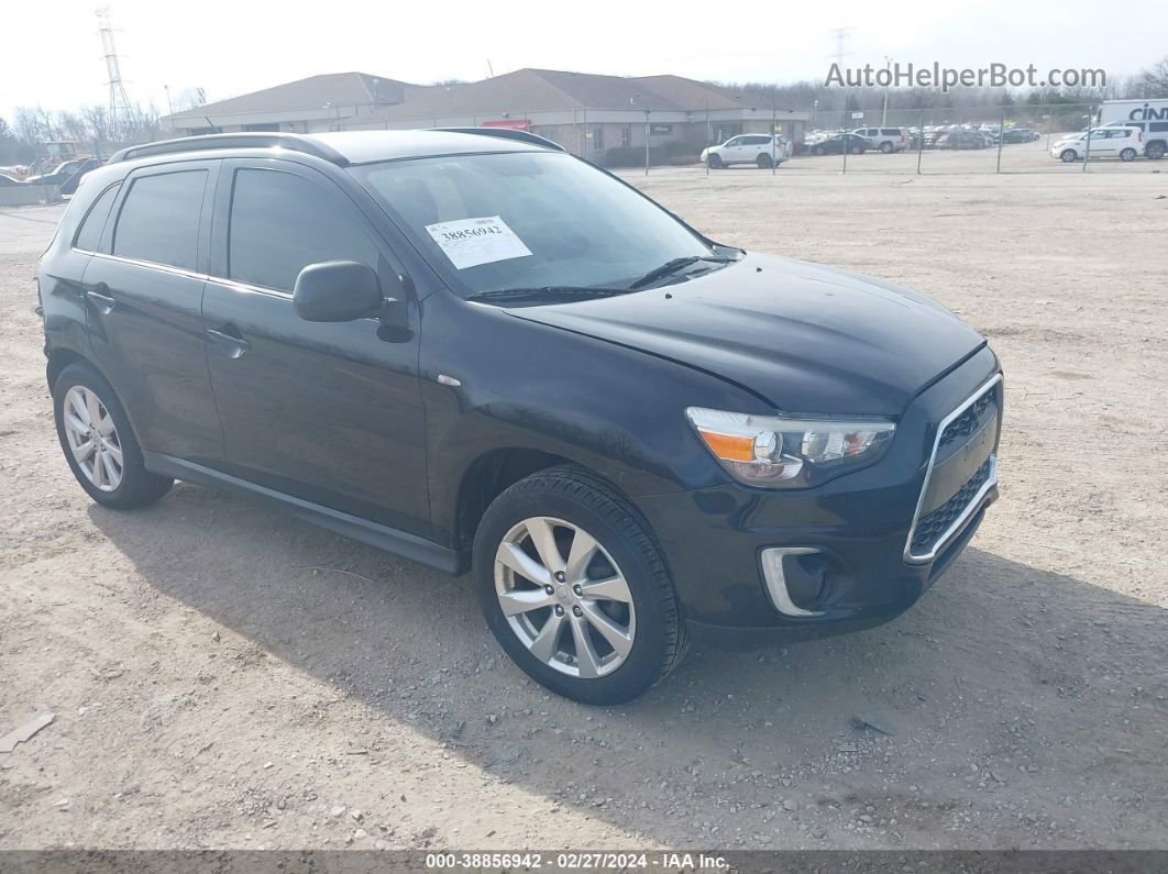 2015 Mitsubishi Outlander Sport Se Black vin: 4A4AR4AU4FE027970