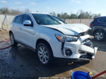 2015 Mitsubishi Outlander Sport Se White vin: 4A4AR4AU4FE034028