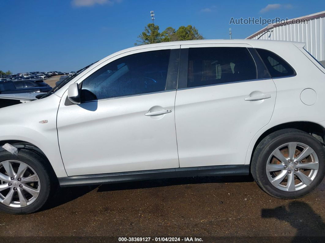 2015 Mitsubishi Outlander Sport Se White vin: 4A4AR4AU4FE034028