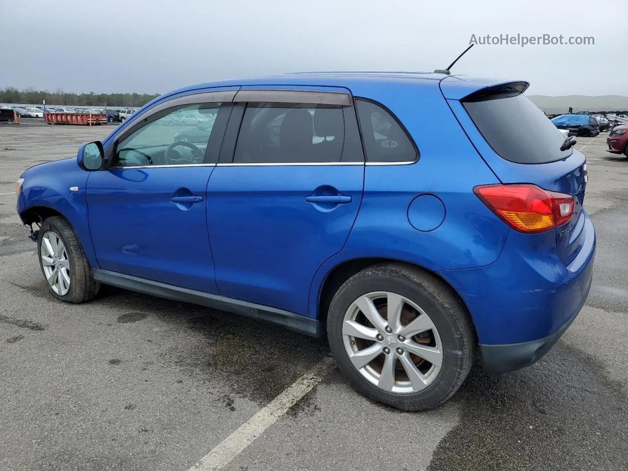 2015 Mitsubishi Outlander Sport Se Blue vin: 4A4AR4AU5FE014662