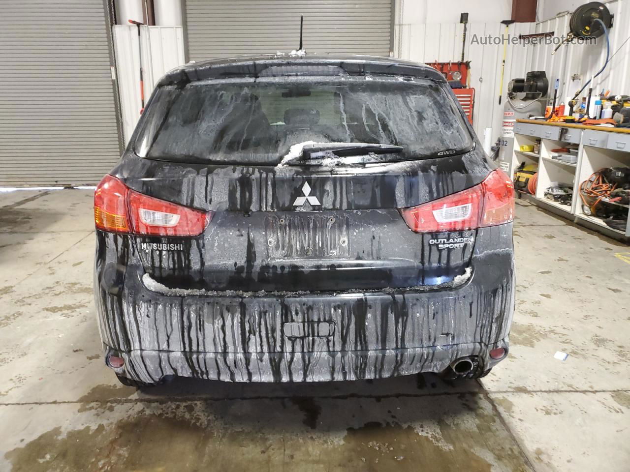 2015 Mitsubishi Outlander Sport Se Black vin: 4A4AR4AU5FE026178