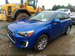 2015 Mitsubishi Outlander Sport Se Синий vin: 4A4AR4AU5FE061822