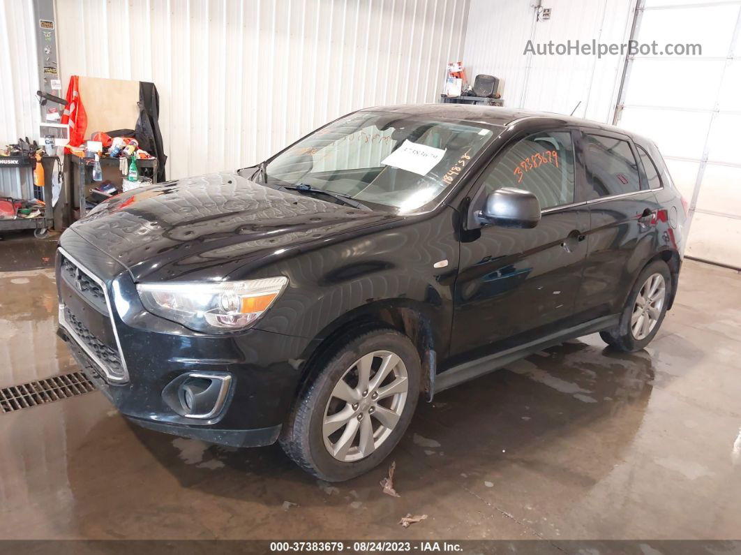 2013 Mitsubishi Outlander Sport Se Black vin: 4A4AR4AU6DE002436